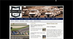 Desktop Screenshot of classiccarmag.net